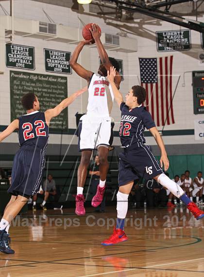Thumbnail 3 in La Salle @ Pacific Hills (CIF SS Playoffs) photogallery.