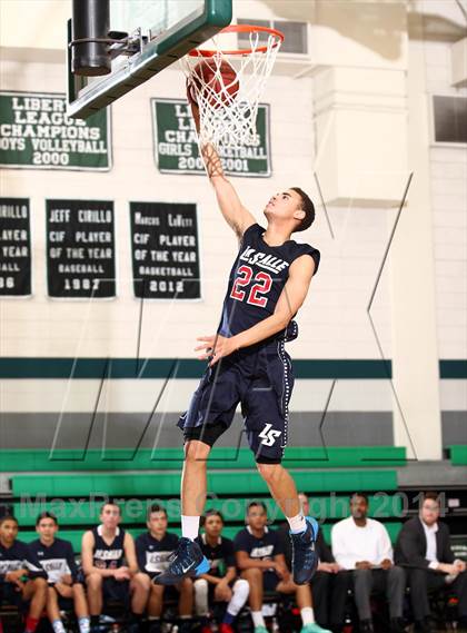 Thumbnail 3 in La Salle @ Pacific Hills (CIF SS Playoffs) photogallery.