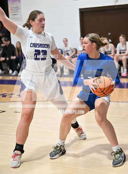 Thumbnail 3 in Camp Verde @ Northwest Christian (AIA 3A Round 1 Playoff) photogallery.