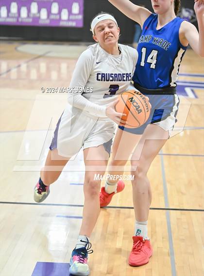 Thumbnail 3 in Camp Verde @ Northwest Christian (AIA 3A Round 1 Playoff) photogallery.