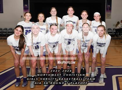 Thumbnail 3 in Camp Verde @ Northwest Christian (AIA 3A Round 1 Playoff) photogallery.
