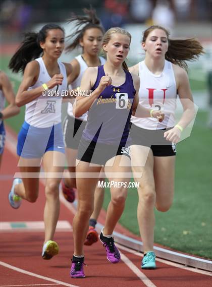 Thumbnail 3 in CIF NCS Meet of Champions (Girls 800 Meter) photogallery.