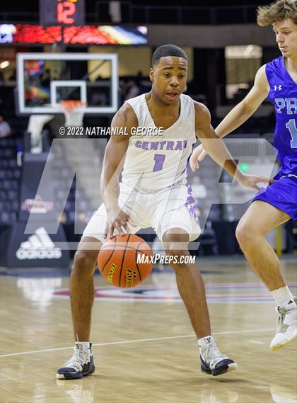 Thumbnail 2 in Creighton Prep vs. Omaha Central (Metro Tournament) photogallery.