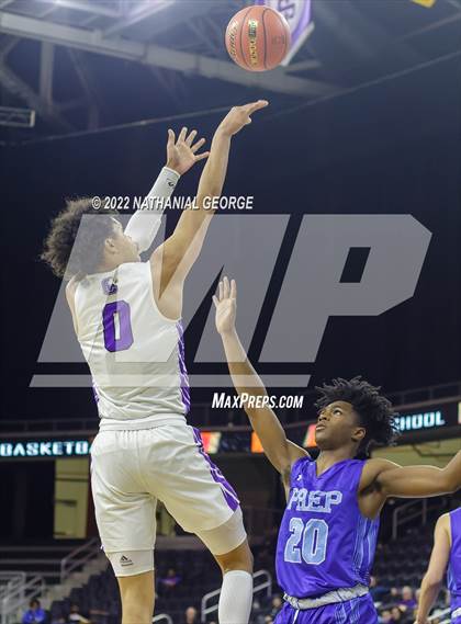 Thumbnail 3 in Creighton Prep vs. Omaha Central (Metro Tournament) photogallery.