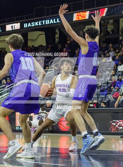 Thumbnail 1 in Creighton Prep vs. Omaha Central (Metro Tournament) photogallery.