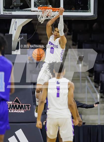 Thumbnail 3 in Creighton Prep vs. Omaha Central (Metro Tournament) photogallery.