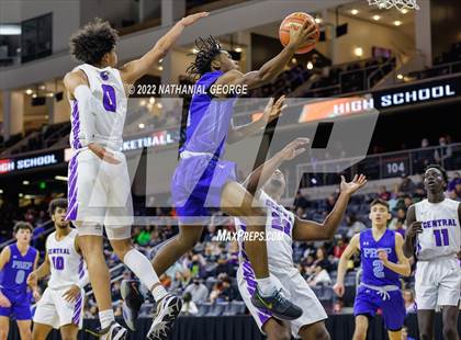 Thumbnail 2 in Creighton Prep vs. Omaha Central (Metro Tournament) photogallery.
