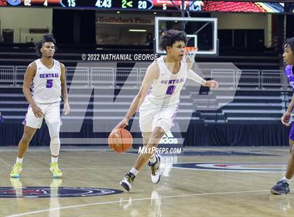 Thumbnail 3 in Creighton Prep vs. Omaha Central (Metro Tournament) photogallery.