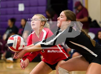 Thumbnail 2 in Pershing County vs. Fernley (Yerington Tournament) photogallery.