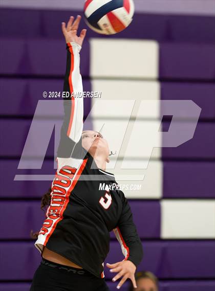 Thumbnail 3 in Pershing County vs. Fernley (Yerington Tournament) photogallery.