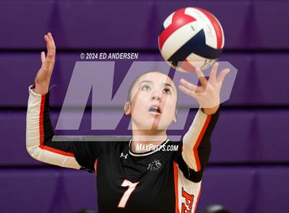 Thumbnail 3 in Pershing County vs. Fernley (Yerington Tournament) photogallery.