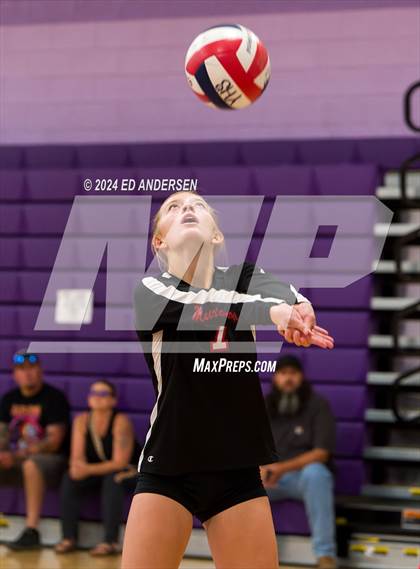Thumbnail 3 in Pershing County vs. Fernley (Yerington Tournament) photogallery.