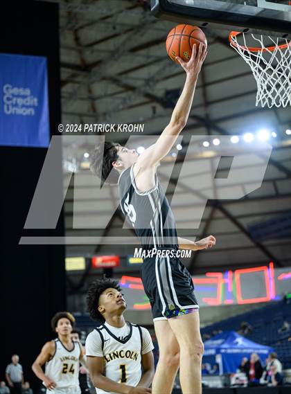 Thumbnail 1 in Mountlake Terrace @ Lincoln (WIAA 3A Semifinals) photogallery.