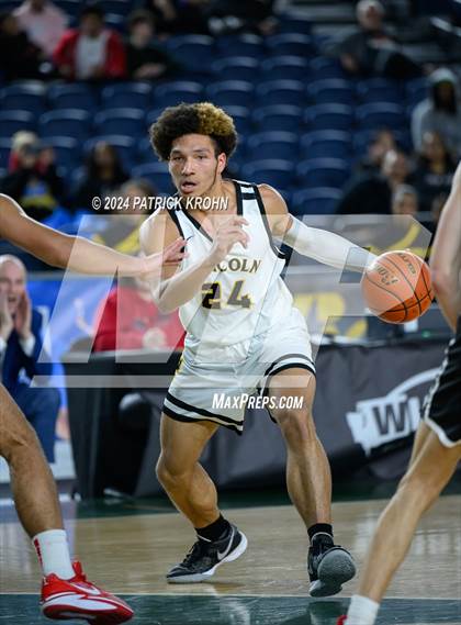 Thumbnail 1 in Mountlake Terrace @ Lincoln (WIAA 3A Semifinals) photogallery.