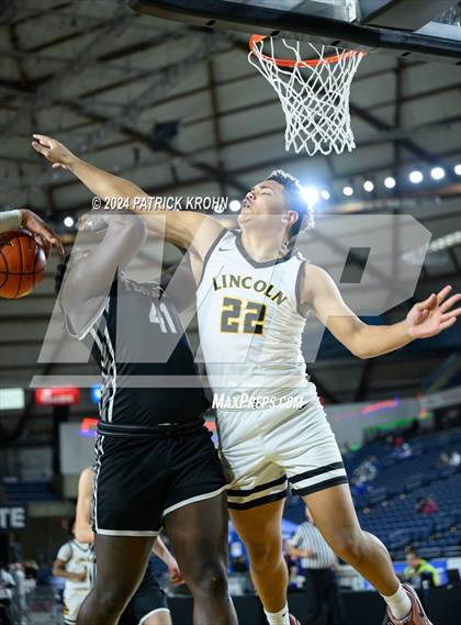 Thumbnail 3 in Mountlake Terrace @ Lincoln (WIAA 3A Semifinals) photogallery.