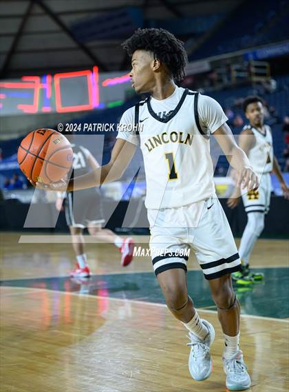Thumbnail 2 in Mountlake Terrace @ Lincoln (WIAA 3A Semifinals) photogallery.
