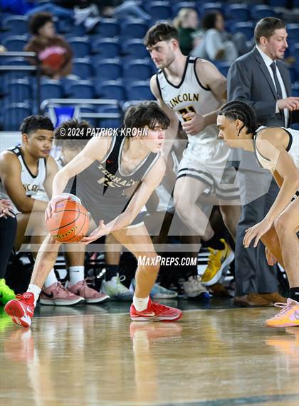 Thumbnail 1 in Mountlake Terrace @ Lincoln (WIAA 3A Semifinals) photogallery.