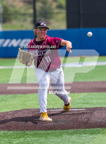 Thumbnail 3 in Cheyenne Mountain vs. Palisade (CHSAA 4A Round 3) photogallery.
