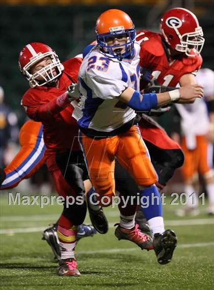 Thumbnail 3 in Geneva vs. Livonia (Section 5 Class B Semifinals) photogallery.