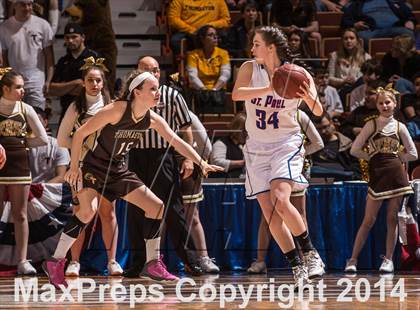Thumbnail 3 in St. Paul Catholic vs. Thomaston (CIAC Class S Final) photogallery.