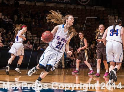 Thumbnail 2 in St. Paul Catholic vs. Thomaston (CIAC Class S Final) photogallery.