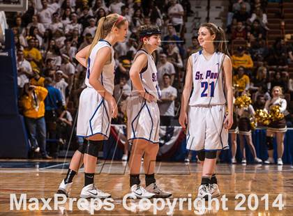 Thumbnail 3 in St. Paul Catholic vs. Thomaston (CIAC Class S Final) photogallery.