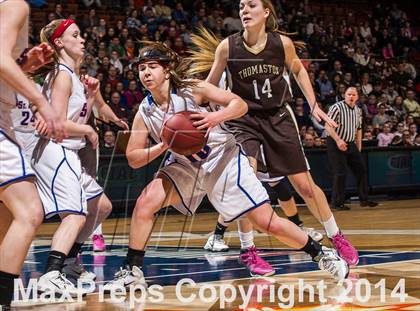 Thumbnail 1 in St. Paul Catholic vs. Thomaston (CIAC Class S Final) photogallery.