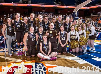 Thumbnail 1 in St. Paul Catholic vs. Thomaston (CIAC Class S Final) photogallery.