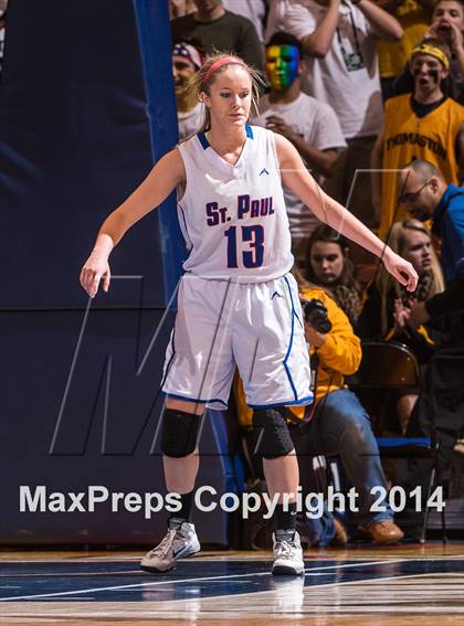 Thumbnail 1 in St. Paul Catholic vs. Thomaston (CIAC Class S Final) photogallery.