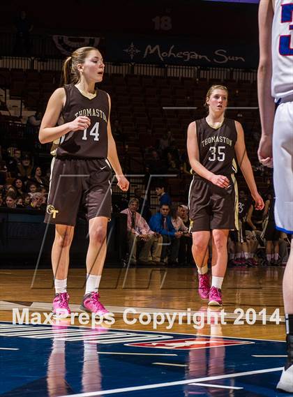 Thumbnail 2 in St. Paul Catholic vs. Thomaston (CIAC Class S Final) photogallery.