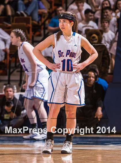 Thumbnail 3 in St. Paul Catholic vs. Thomaston (CIAC Class S Final) photogallery.