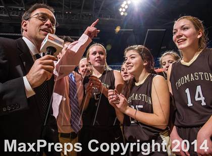 Thumbnail 1 in St. Paul Catholic vs. Thomaston (CIAC Class S Final) photogallery.