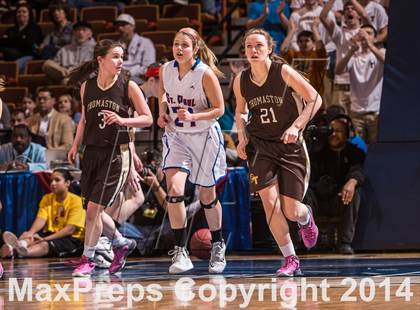 Thumbnail 3 in St. Paul Catholic vs. Thomaston (CIAC Class S Final) photogallery.