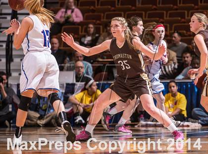 Thumbnail 2 in St. Paul Catholic vs. Thomaston (CIAC Class S Final) photogallery.