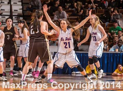 Thumbnail 3 in St. Paul Catholic vs. Thomaston (CIAC Class S Final) photogallery.