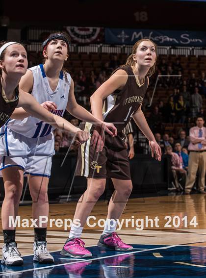 Thumbnail 1 in St. Paul Catholic vs. Thomaston (CIAC Class S Final) photogallery.