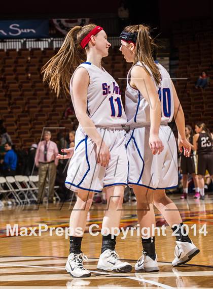 Thumbnail 3 in St. Paul Catholic vs. Thomaston (CIAC Class S Final) photogallery.