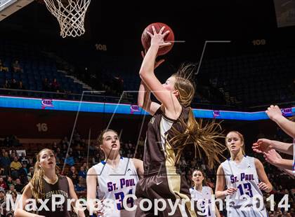 Thumbnail 2 in St. Paul Catholic vs. Thomaston (CIAC Class S Final) photogallery.
