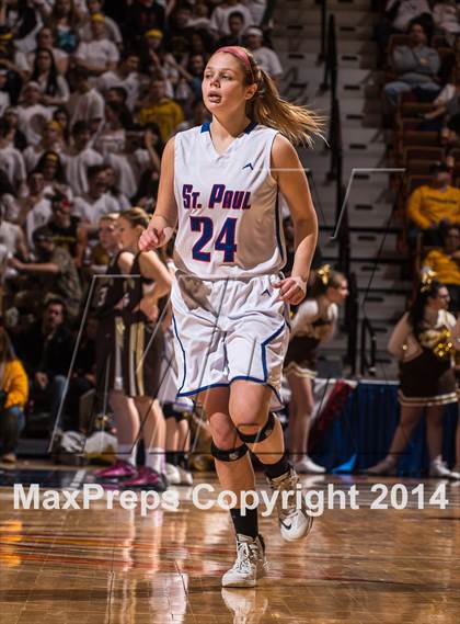 Thumbnail 3 in St. Paul Catholic vs. Thomaston (CIAC Class S Final) photogallery.