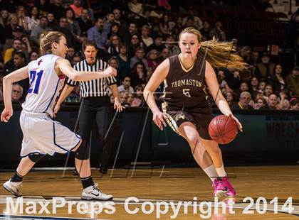 Thumbnail 3 in St. Paul Catholic vs. Thomaston (CIAC Class S Final) photogallery.