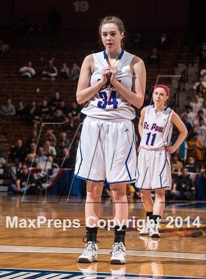 Thumbnail 1 in St. Paul Catholic vs. Thomaston (CIAC Class S Final) photogallery.