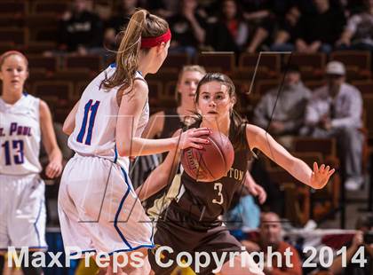 Thumbnail 3 in St. Paul Catholic vs. Thomaston (CIAC Class S Final) photogallery.