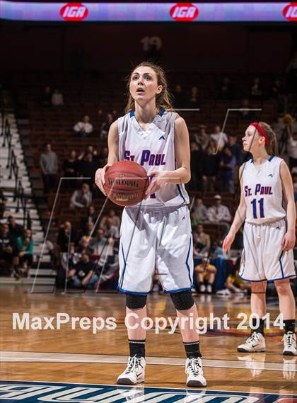 Thumbnail 2 in St. Paul Catholic vs. Thomaston (CIAC Class S Final) photogallery.