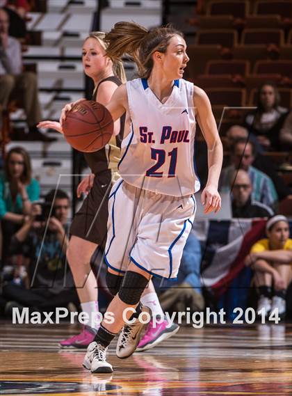 Thumbnail 1 in St. Paul Catholic vs. Thomaston (CIAC Class S Final) photogallery.