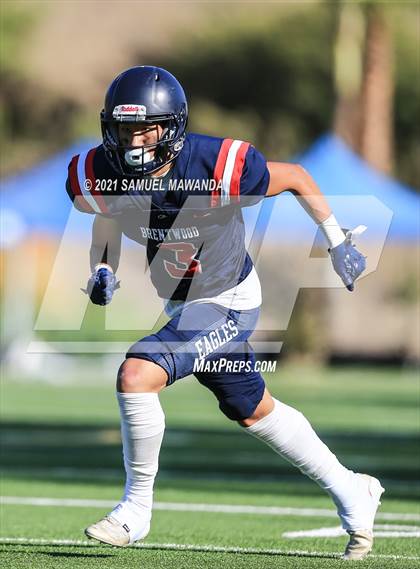 Thumbnail 1 in Brentwood School vs  Burbank photogallery.