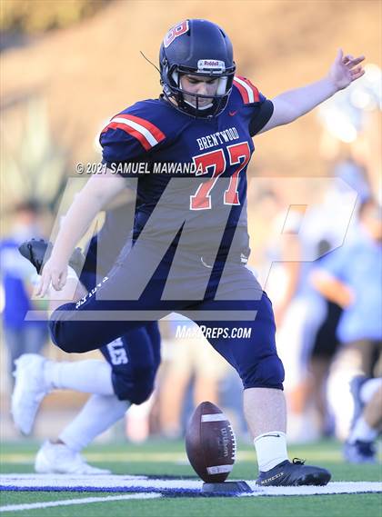 Thumbnail 1 in Brentwood School vs  Burbank photogallery.