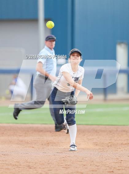 Thumbnail 2 in Bakersfield Christian vs. Frazier Mountain (CIF D6 Final) photogallery.