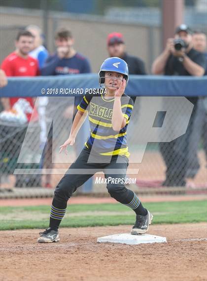 Thumbnail 3 in Bakersfield Christian vs. Frazier Mountain (CIF D6 Final) photogallery.