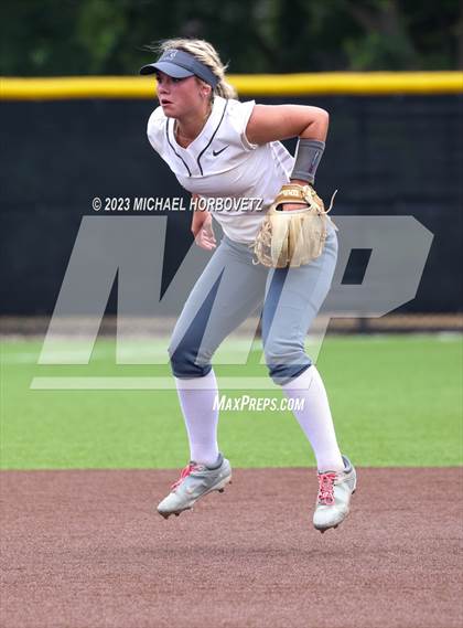 Thumbnail 2 in Keller vs. Guyer (UIL 6A Regional Final Game 3) photogallery.