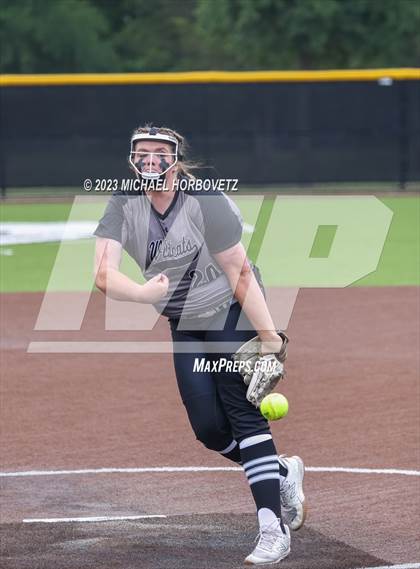 Thumbnail 2 in Keller vs. Guyer (UIL 6A Regional Final Game 3) photogallery.